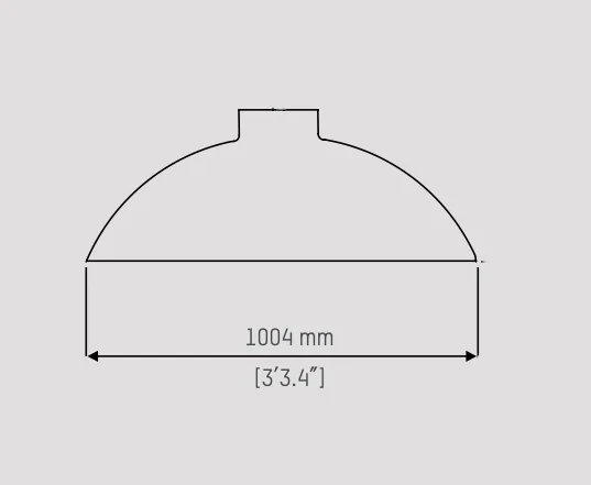 Heatsail Dome pendant