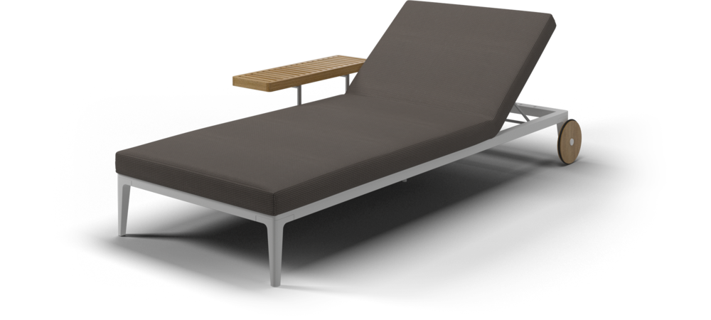 Grid lounger - outdoor performance collection