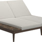 Grid double lounger emperor ceramic - water resistant collection