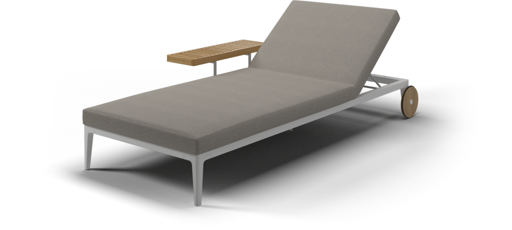 Grid lounger - outdoor performance collection