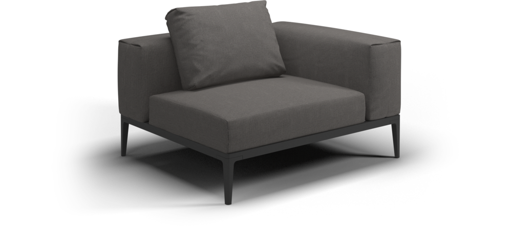 Grid small corner unit - water resistant collection
