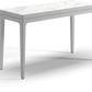 Grid small console table nero ceramic - outdoor performance collection