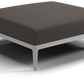 Grid ottoman - outdoor performance collection
